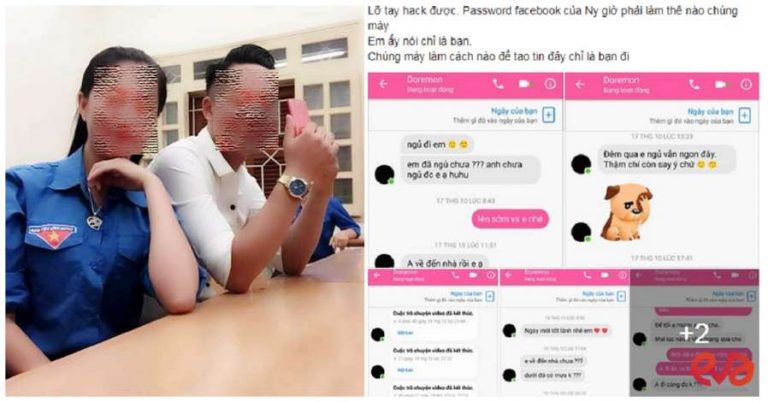 Chàng trai đau đớn phát hiện bị người yêu 2 năm ‘cắm sừng’ nhờ hack mật khẩu facebook